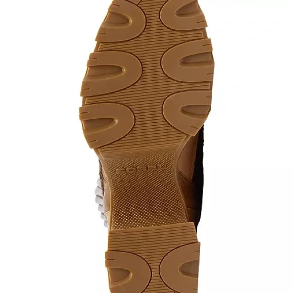 SOREL Brex Cozy Mixed-Media Lace-Up Booties - Picture 4 of 9